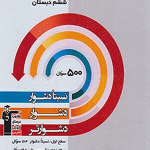 کتاب سه سطحی فارسی ششم دبستان قلم چی