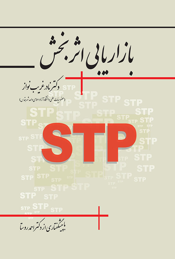 جلد کتاب بازاریابی اثربخش STP دکتر نادر غریب نواز انتشارات نگاه دانش.