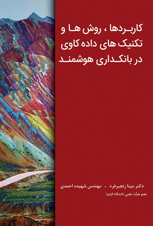 جلد کتاب داده کاوی در بانکداری هوشمند اثر دکتر مینا رنجبرفرد و شهیده احمدی