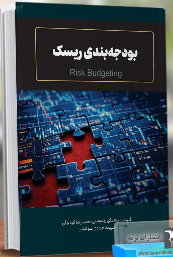 `جلد کتاب بودجه بندی ریسک اثر فریدون رهنمای رودپشتی انتشارات ترمه