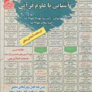 کتاب استخدامی آشنایی با علوم قرآنی - سامان سنجش